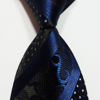 Perth - gorgeous amazing jacquard woven silk men's tie - worldwide free shipping
