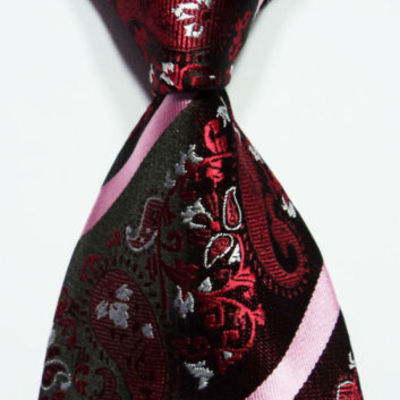 Maitland - gorgeous amazing jacquard woven silk men's tie - worldwide free shipping