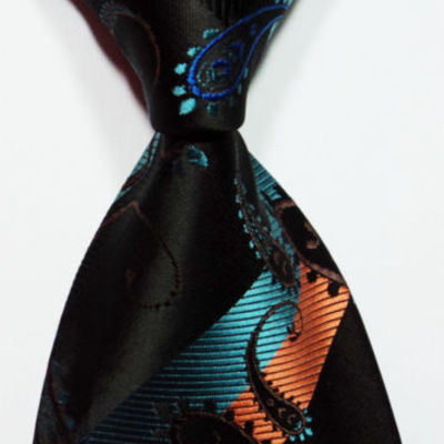 Gladstone - gorgeous amazing jacquard woven silk men's tie - worldwide free shipping