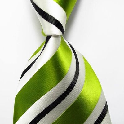 Leicester - gorgeous amazing jacquard woven silk men's tie - worldwide free shipping
