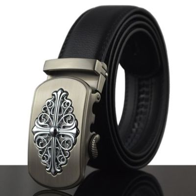 Phoenix - business men automatic buckle genuine leather belt - worldwide free shipping