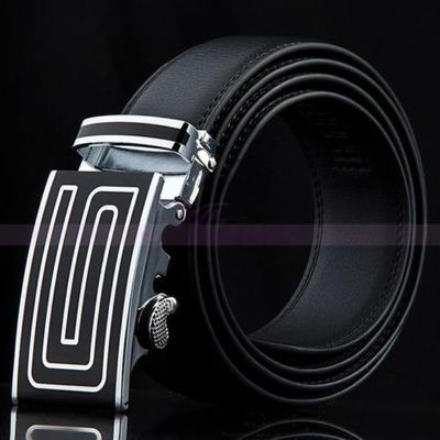Labirinth - business men automatic buckle genuine leather belt - worldwide free shipping