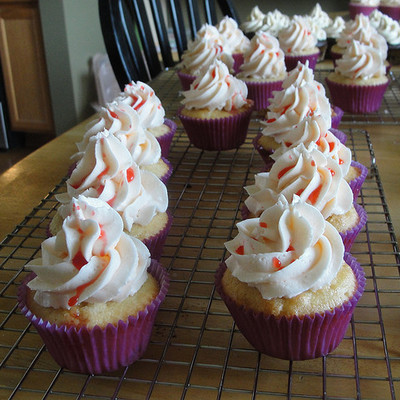 Mai tai cupcakes