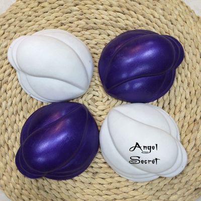 Bb2 white no paint mermaid bra ariel shell