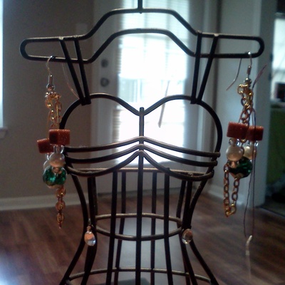 Queen of the jungle earrings