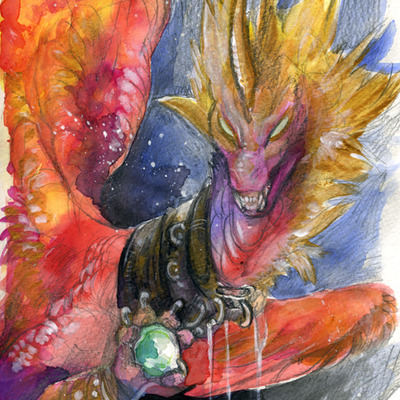 Space dragon original