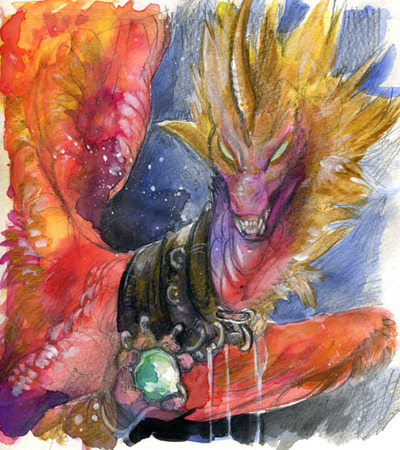 Space Dragon original