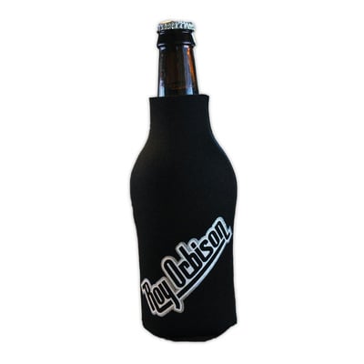 Roy orbison logo bottle koozie
