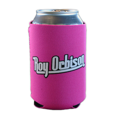 Pink Roy Orbison Logo Koozie