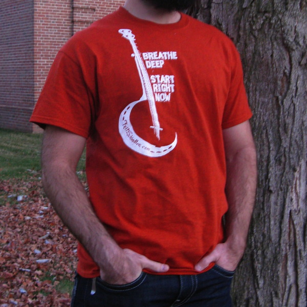 Breathe Deep - Shirt (Orange)