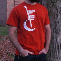 Breathe Deep - Shirt (Orange)
