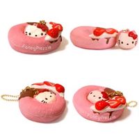 Hello Kitty Lovely Sweets Donut Squishy - Thumbnail 2