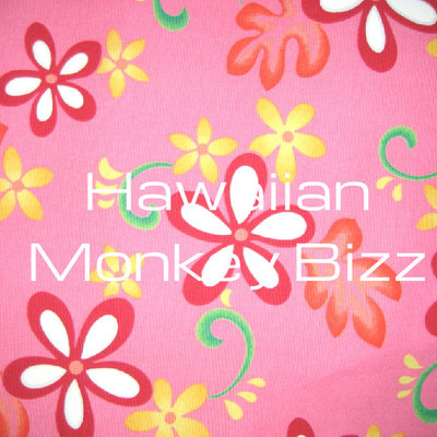 "pink - fun" hawaiian car seat covers - 2pc (denim/canvas) - Thumbnail 5