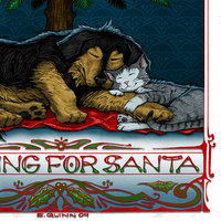 Waiting For Santa - Holiday Cards - Thumbnail 1