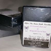 Activated Charcoal & Hemp Oil Facial Bar (Soap) - Thumbnail 2