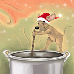 Christmas mouse