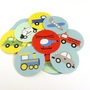 Transportation Stickers or Labels for Children-2