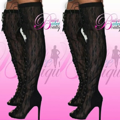 *Strings and Lace* boots 