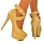 Shinning - Platform High Heel Shoes Worldwide Shipping-2