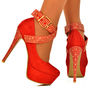 Shinning - Platform High Heel Shoes Worldwide Shipping-3