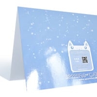 "Snow Cats" Holiday Card - Thumbnail 2