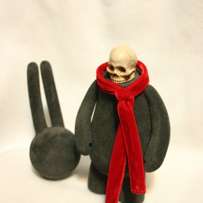 'blowing in the wind' - death lapins - by mr clement