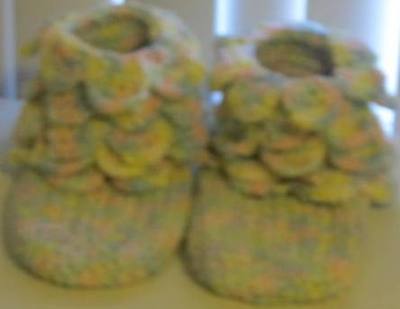  Crochet Adult Slippers with Flowers 