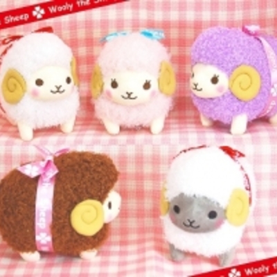 Wooly the sheep by amuse gift present plush toy