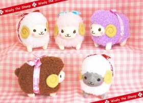 Wooly the sheep by Amuse Gift Present Plush Toy