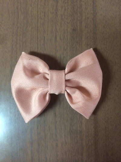 Peach Bow