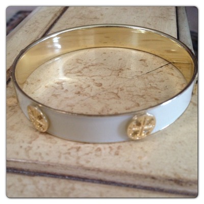 Ivory bangle bracelet 