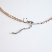 Choke Chain Collar Link Necklace, NL0650 - Thumbnail 1