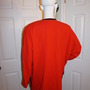 Vintage Ellen Tracy Red/Black Trim Blazer Size 1x-3