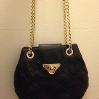 Vintage Gold Chain Shoulder Bag  - Thumbnail 2