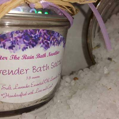 Lavender bath salt