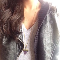 [SALE] Triangle Necklace - Thumbnail 2