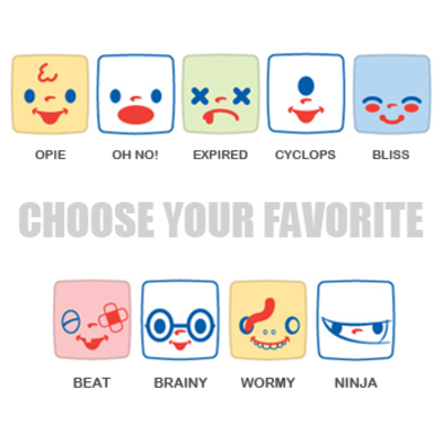 Squibbles ink x 64 colors marshall zipper charm - choose your favorite - Thumbnail 5
