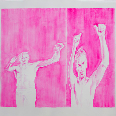 David lasley, "pink david beckham"