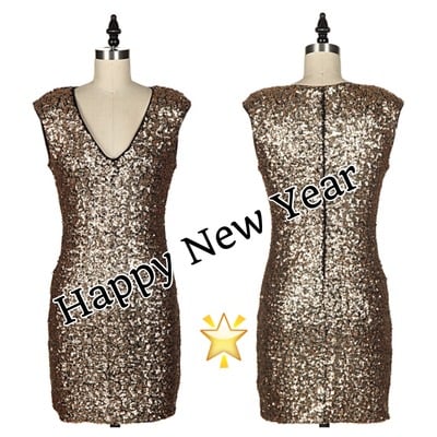 Sequins dress-tde - Thumbnail 5