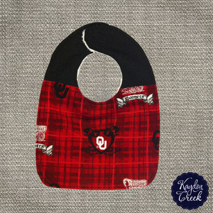 Plaid OU Bib