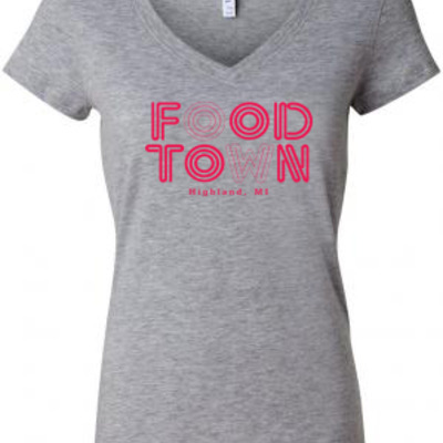 Women's - food town t-shirt