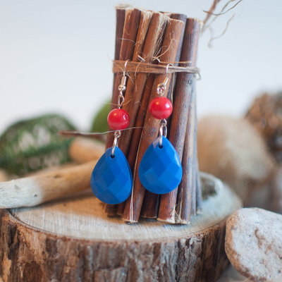 Color Teardrop Earrings ER0561