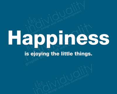 Happiness is...