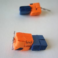 Earth Friendly Earrings - Colorful - Thumbnail 1