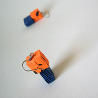 Earth Friendly Earrings - Colorful - Thumbnail 2