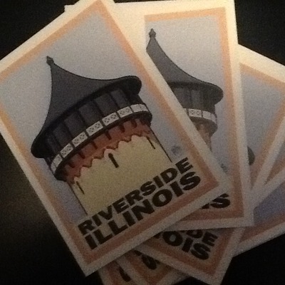 Riverside greeting cards