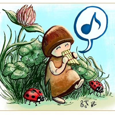 "dancing bug" music mushroom