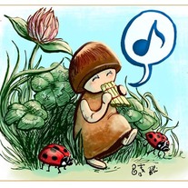 "Dancing Bug" Music Mushroom