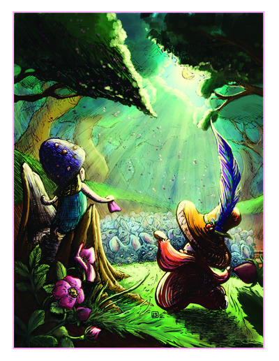 "Romeo and Juliet" Theater Mushrooms