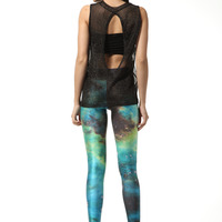 Green Cosmic Tights - Thumbnail 1